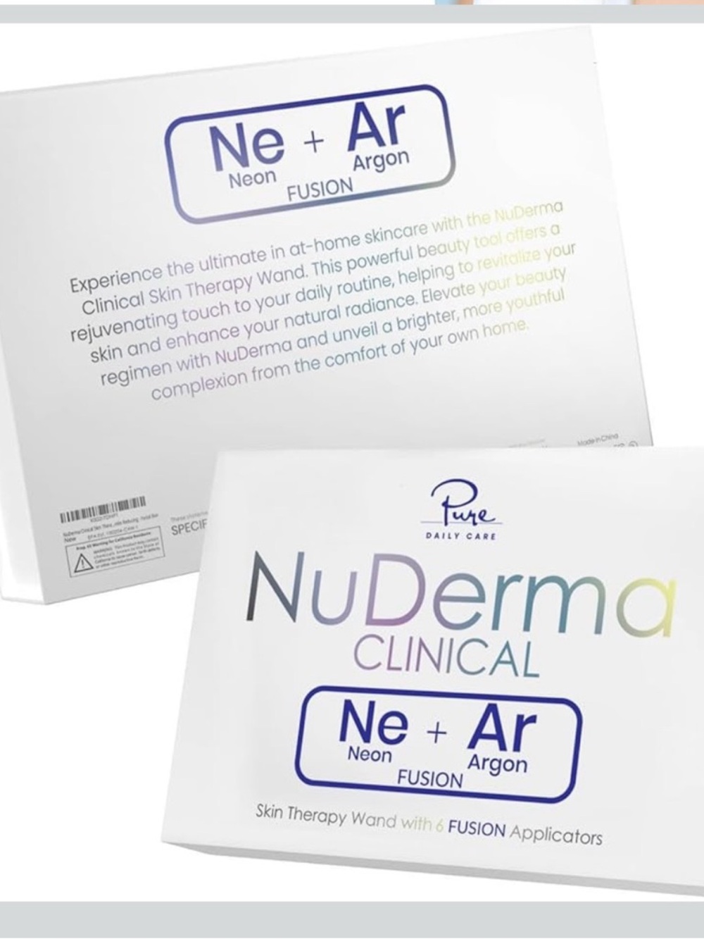 Pure Daily Care NuDerma Clinical Portable Skin Therapy Wand